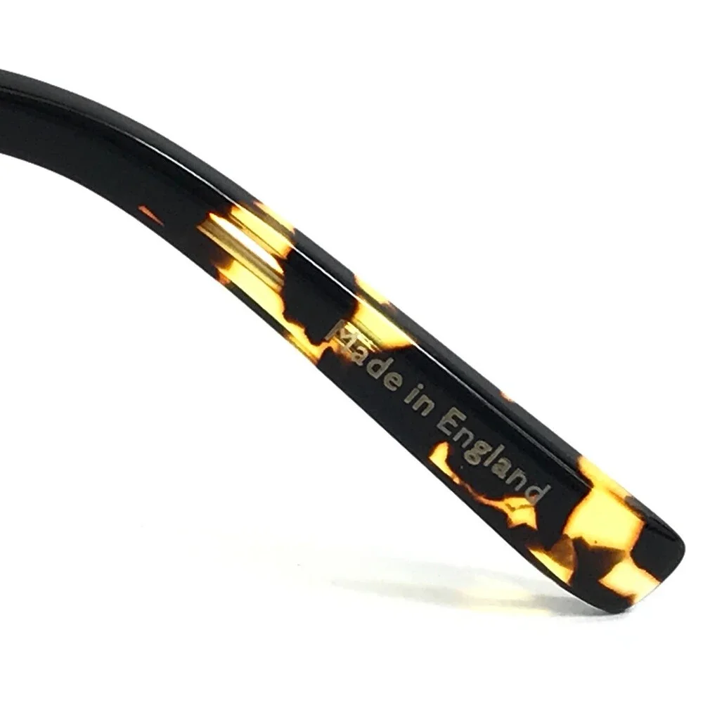 Tom Davies Eyeglasses Frames TD741 Col. 1236 Tortoise Shiny Silver 47-19-140